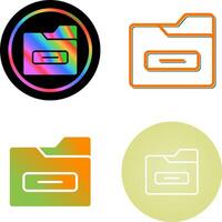 File Folder Vector Icon