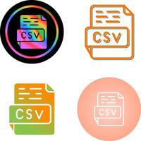 CSV Vector Icon