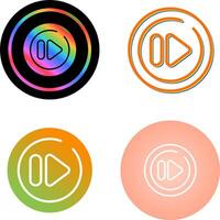 Next Track Circle Vector Icon