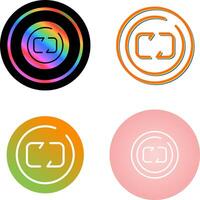 Repeat Circle Vector Icon