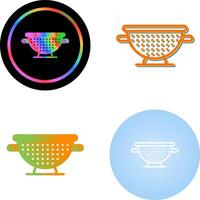 Colander Vector Icon