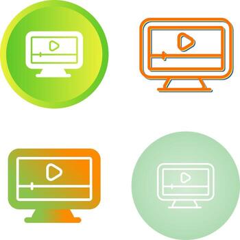 Computer Vector Icon