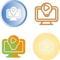 Computer Vector Icon