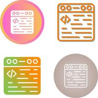 Browser Vector Icon