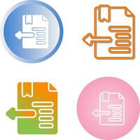 Indent Vector Icon