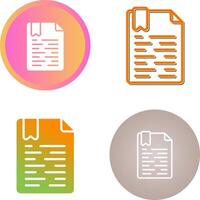 Document Vector Icon