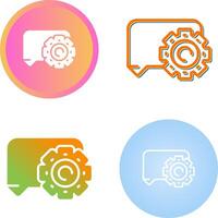 Chat Bubble Vector Icon