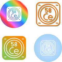Chemical Element Vector Icon