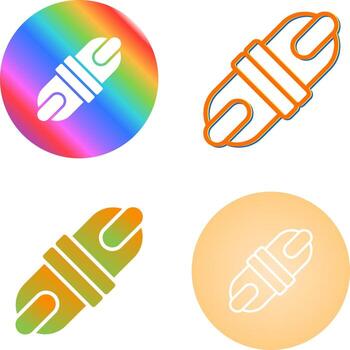 icono de vector de enchufe