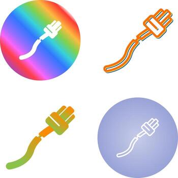 Broken Cable Vector Icon