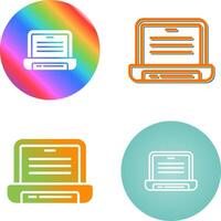 Laptop Vector Icon