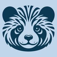 Illustration vector graphic of red panda head design. Perfect for creative company logo design.