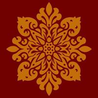Illustration vector graphic of flower pattern design. Perfect for a background design.