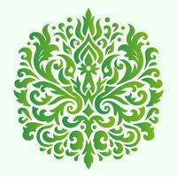 Illustration vector graphic of flower leaves pattern design. Perfect for a background design.