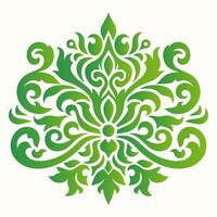 Illustration vector graphic of flower leaves pattern design. Perfect for a background design.