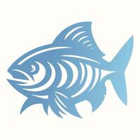 Illustration vector art of Fish Illustration Pattern. Perfect for logo design.