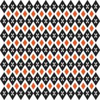 Harlequin Seamless Pattern. Rhombus Background Vector