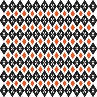 Harlequin Seamless Pattern. Rhombus Background Vector