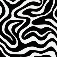 Black and White Zebra Stripe Repeating Pattern Background Seamless Pattern, in the Style of Minimalist Backgrounds vector