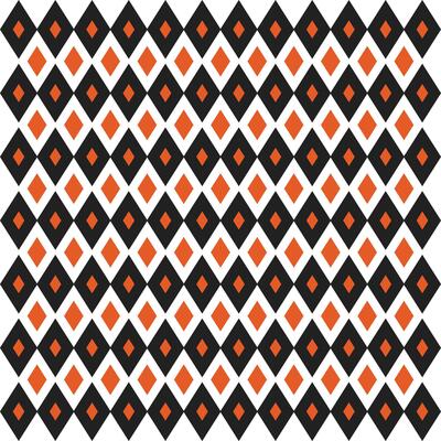 Harlequin Seamless Pattern. Rhombus Background Vector
