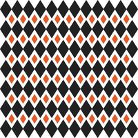 Harlequin Seamless Pattern. Rhombus Background Vector