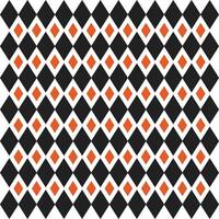 Harlequin Seamless Pattern. Rhombus Background Vector