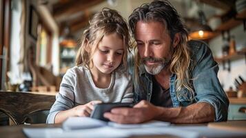 AI generated Digital Learning Together photo