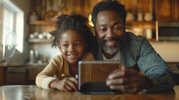 AI generated Digital Learning Together photo