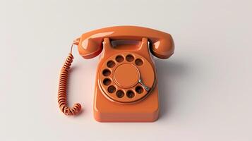 AI generated telephone stock image photo