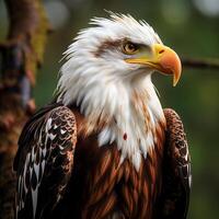 AI generated affrican fish eagle photo