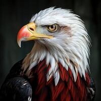 AI generated affrican fish eagle photo