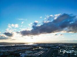 Gorgeous View of Dagenham London City of England United Kingdom. March 2nd, 2024 photo