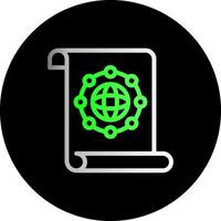 Unity Quest Dual Gradient Circle Icon vector