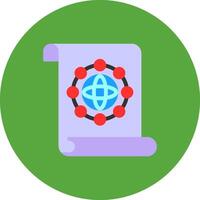 Unity Quest Flat Shadow Icon vector