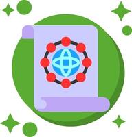 Unity Quest Tailed Color Icon vector