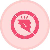 Spark Sphere Multicolor Circle Icon vector