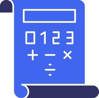 Quest Quotient Solid Two Color Icon vector