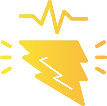 poder legumbres sólido multi degradado icono vector