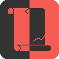 Quest Quake Red Inverse Icon vector