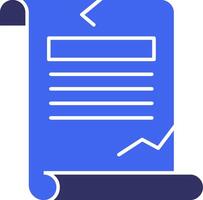 Quest Quake Solid Two Color Icon vector