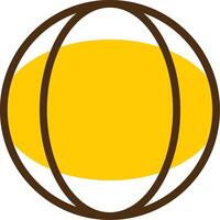 Swift Spark Yellow Lieanr Circle Icon vector