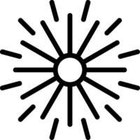 Spark Soar Line Icon vector