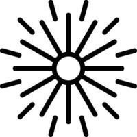 Spark Soar Line Icon vector