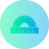 Scale Gradient Circle Icon vector