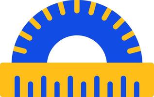 Scale Flat Two color Icon vector