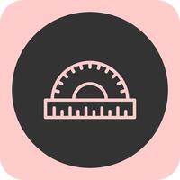 Scale Linear Round Icon vector