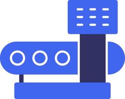 Machine Settings Solid Two Color Icon vector