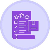 Quality Check Multicolor Circle Icon vector