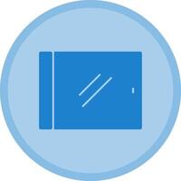Tablet Multicolor Circle Icon vector
