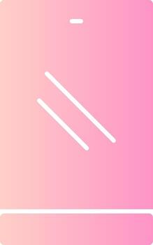 teléfono inteligente sólido multi degradado icono vector